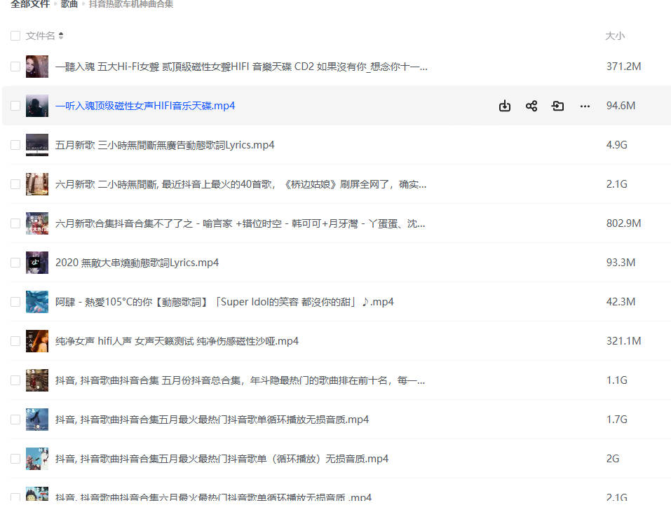 抖音热歌车机神曲合集